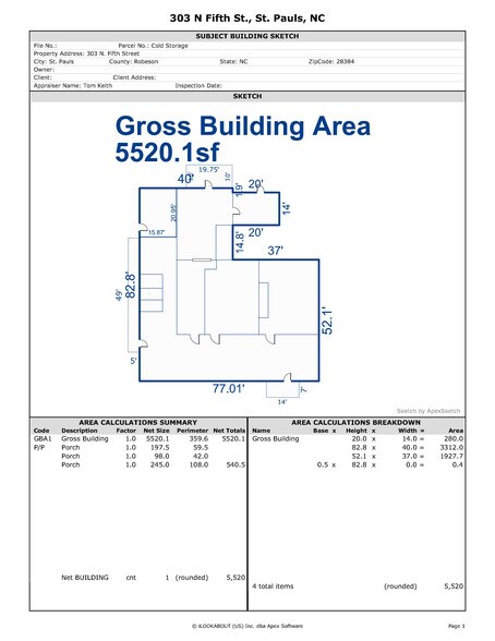 More Photos Of 303 N 5th St, Saint Pauls Freestanding For Lease