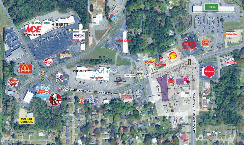 More Photos Of 3037 Allison Bonnett Memorial Dr, Bessemer Land For Lease