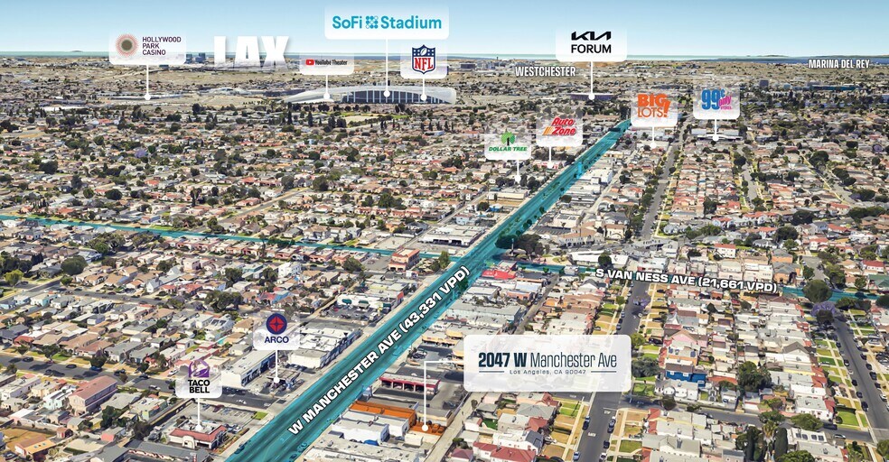 More Photos Of 2047 W Manchester Ave, Los Angeles Medical For Sale