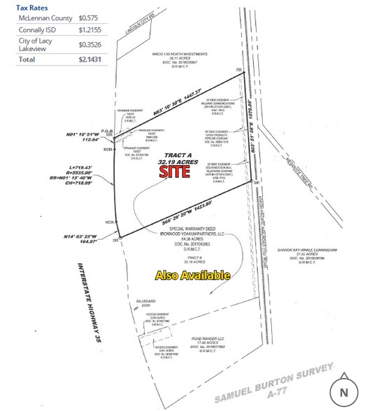 More Photos Of 6650 Interstate 35, Waco Land For Sale