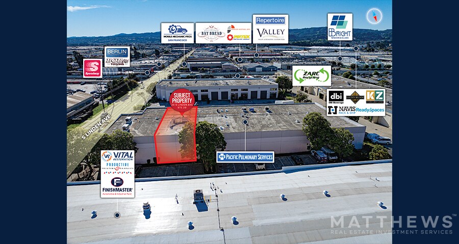 More Photos Of 20 S Linden Ave, South San Francisco Warehouse For Sale