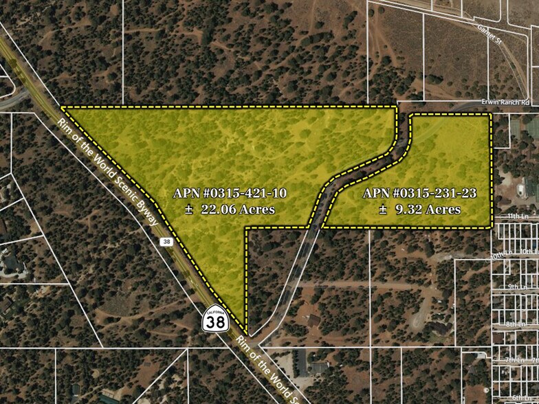 Primary Photo Of Erwin Ranch Rd, Big Bear City Land For Sale