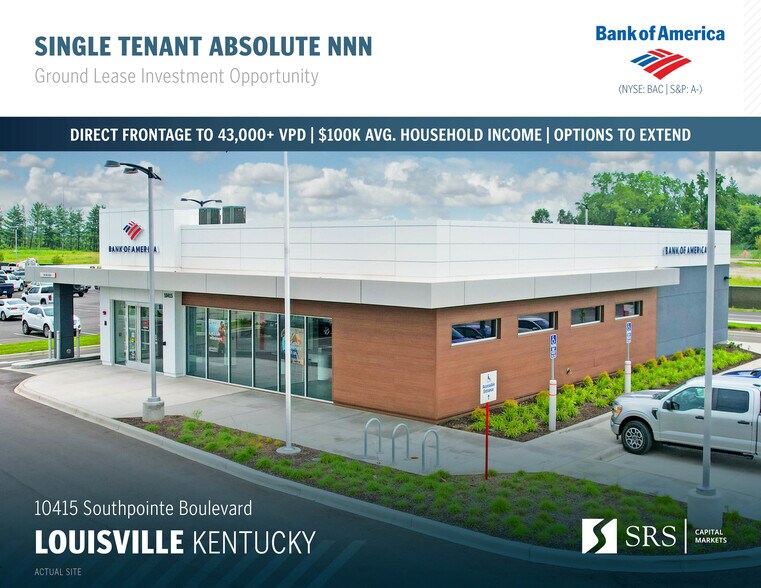 Primary Photo Of 10415 Southpointe Blvd, Louisville Bank For Sale
