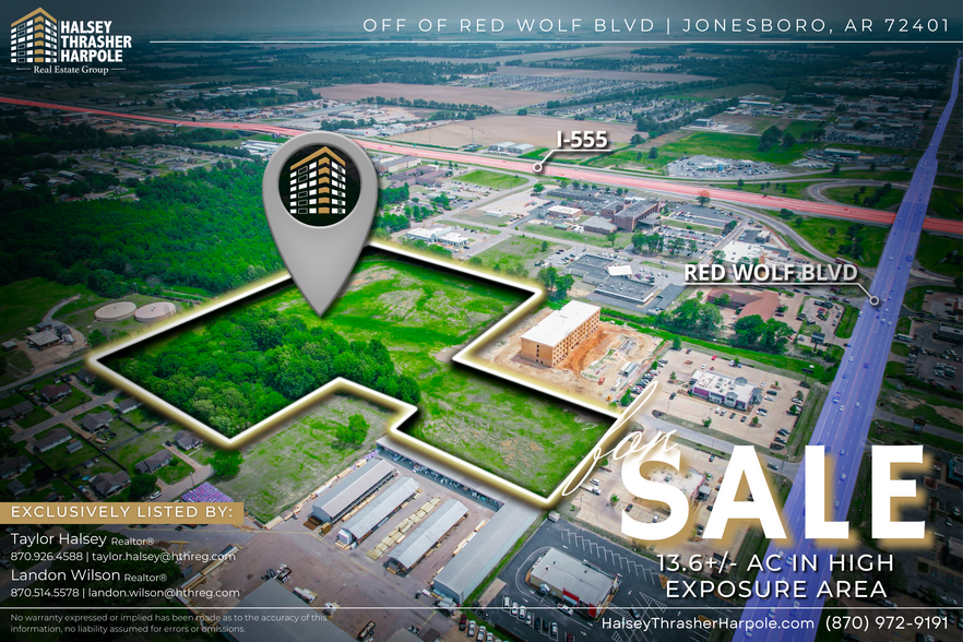 Primary Photo Of Red Wolf, Jonesboro Land For Sale