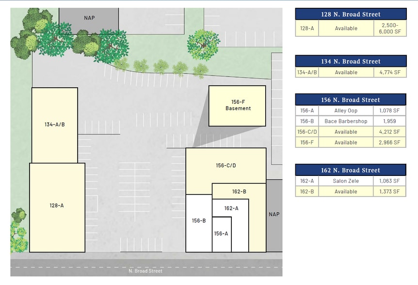 More Photos Of 128-162 N Broad St, Mooresville Storefront For Lease