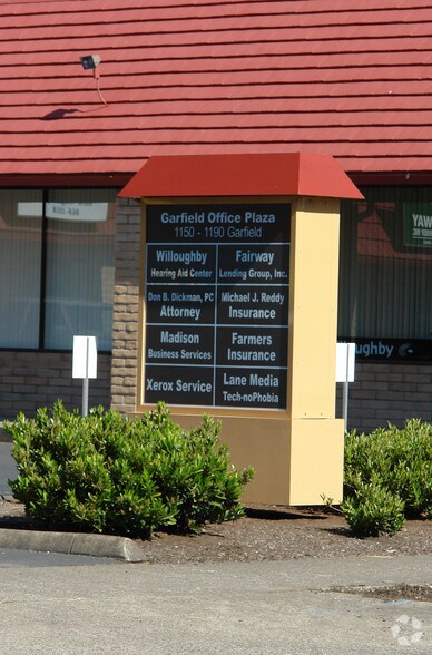 More Photos Of 1150-1190 Garfield St, Eugene Office For Lease