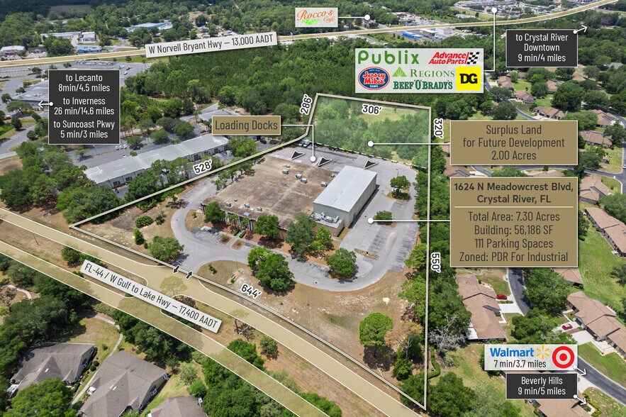 More Photos Of 1624 N Meadowcrest Blvd, Crystal River Manufacturing For Lease