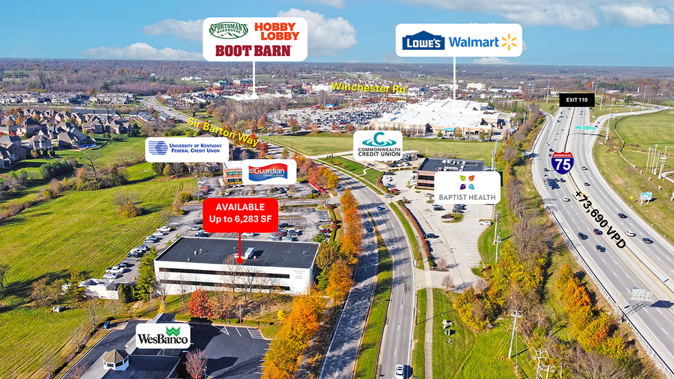 More Photos Of 2517 Sir Barton Way, Lexington Office For Lease