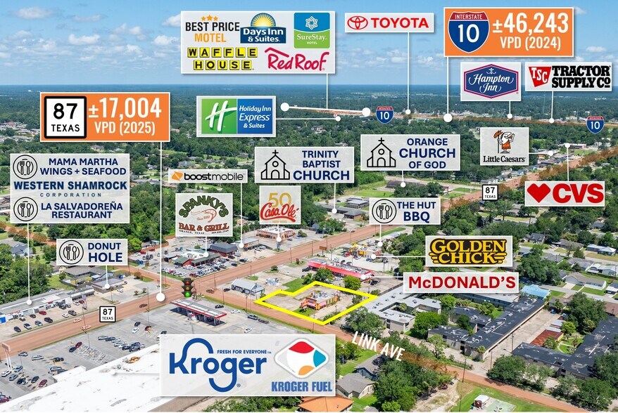 More Photos Of 1604 Link Ave, Orange Fast Food For Lease