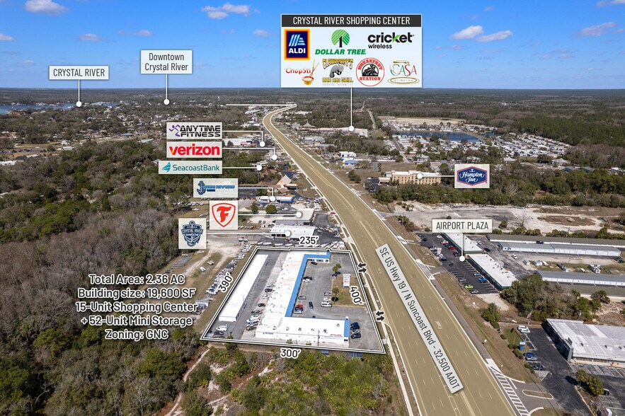 More Photos Of 940 N Suncoast Blvd, Crystal River General Retail For Sale