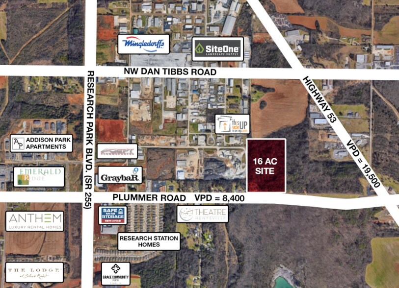 Plummer Road Research Park Blvd., Huntsville, AL 35806 Land For Sale