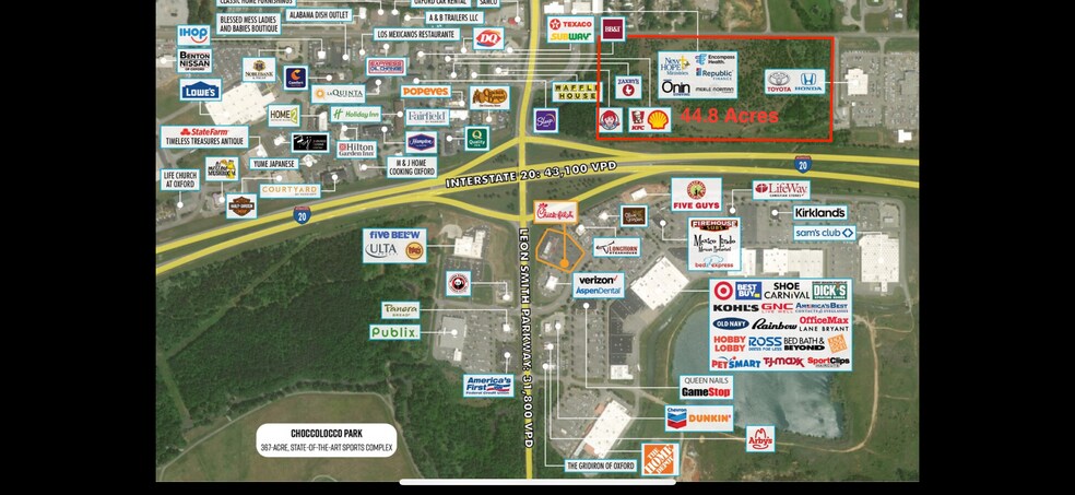 Primary Photo Of HWY 78 EAST, Oxford Land For Sale