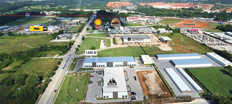 More Photos Of 3744 Wagon Wheel Rd, Springdale Distribution For Lease