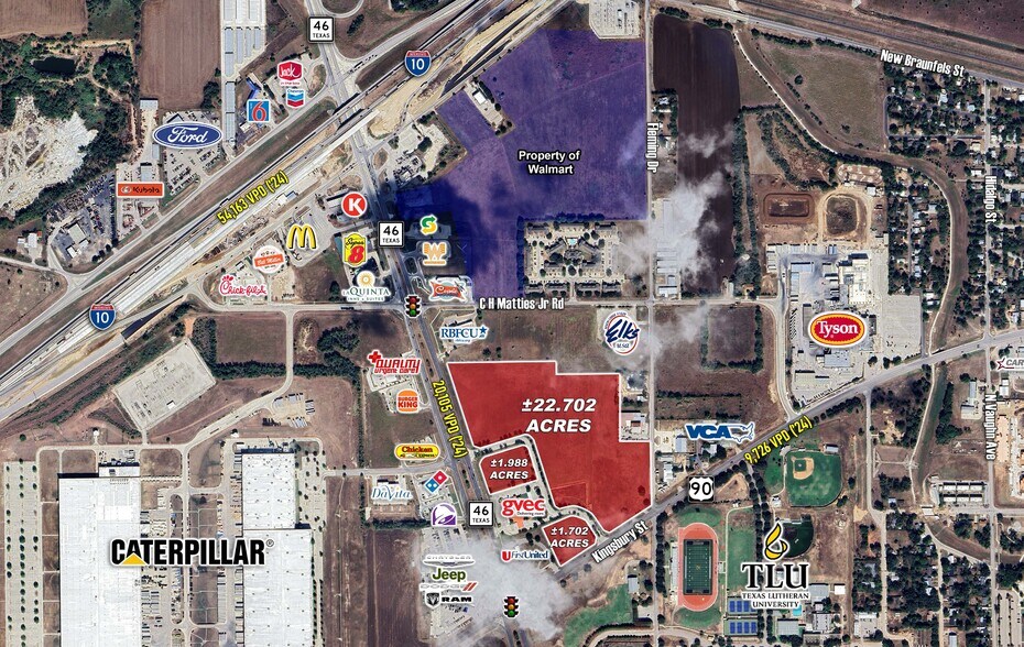 More Photos Of Hwy 46 & Kingsbury, Seguin Land For Sale