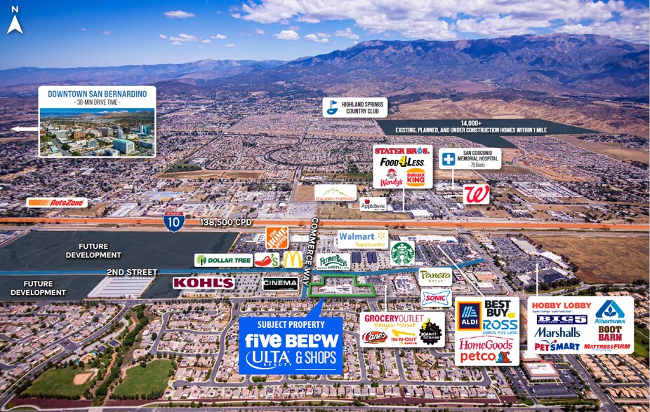More Photos Of 1541-1545 E 2nd St, Beaumont General Retail For Sale