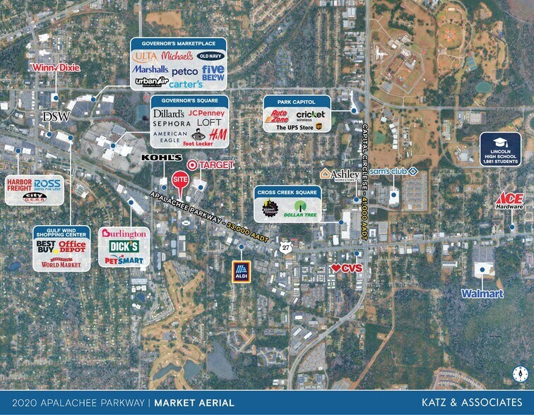 More Photos Of 2020 Apalachee Pky, Tallahassee Land For Lease