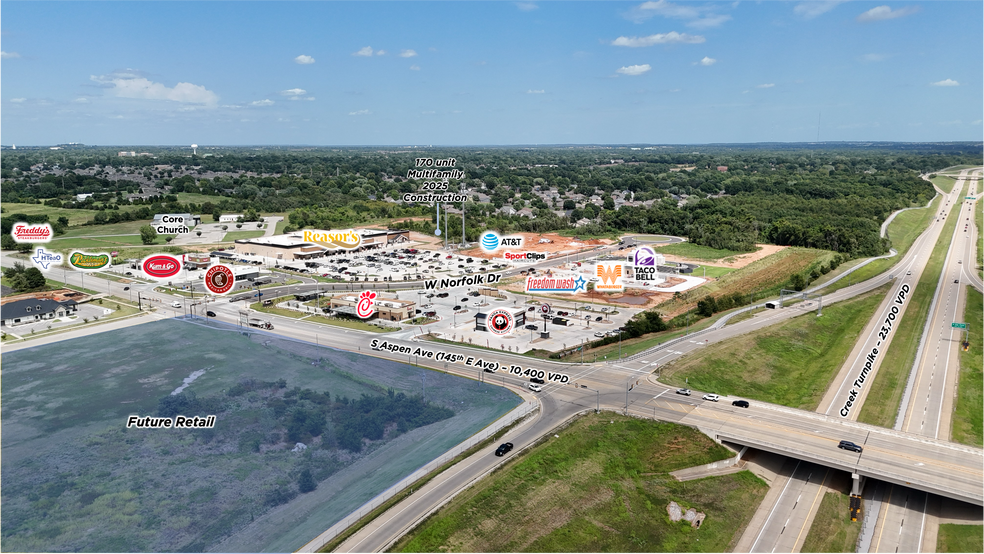 More Photos Of 1810 Norfolk, Broken Arrow Land For Lease
