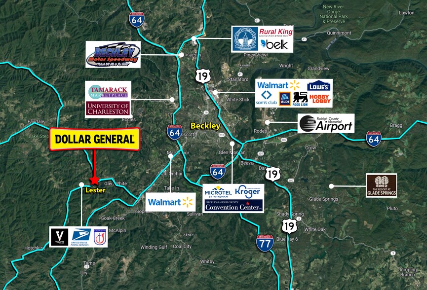 More Photos Of 1838 Lester Hwy hwy, Lester General Retail For Sale