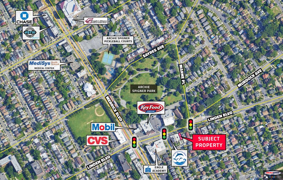 Primary Photo Of 172-12 Linden Blvd, Saint Albans Storefront Retail Residential For Sale