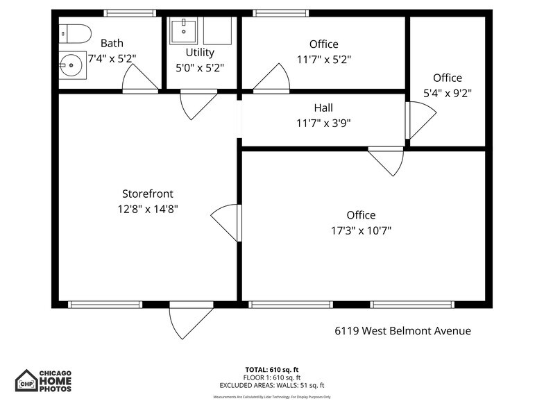 More Photos Of 6121 W Belmont Ave, Chicago Storefront Retail Residential For Sale