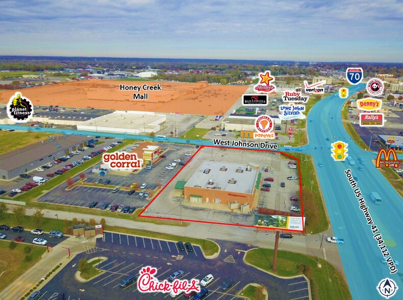 More Photos Of 3603 S Us Highway 41, Terre Haute Drugstore For Sale