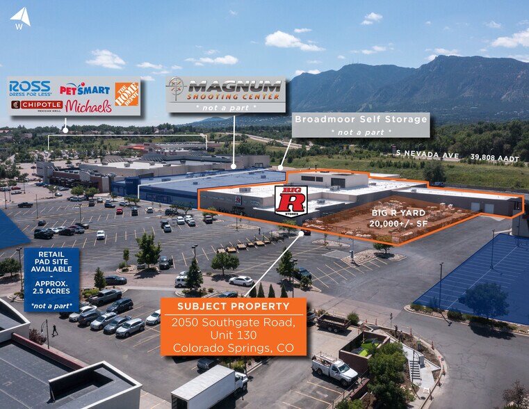 More Photos Of 2050 Southgate Rd, Colorado Springs Storefront For Sale