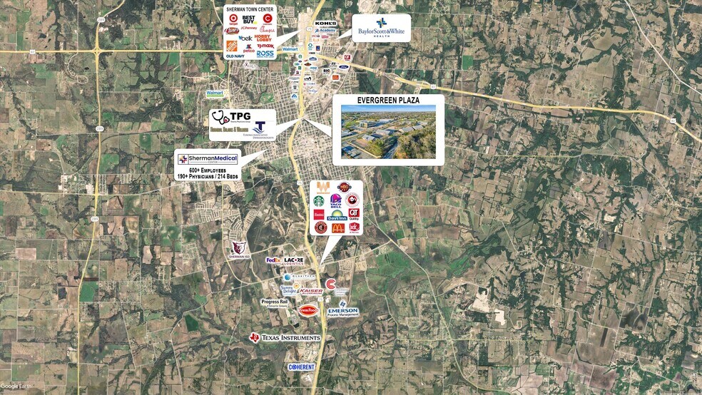 More Photos Of 200 E Evergreen St, Sherman Office For Sale