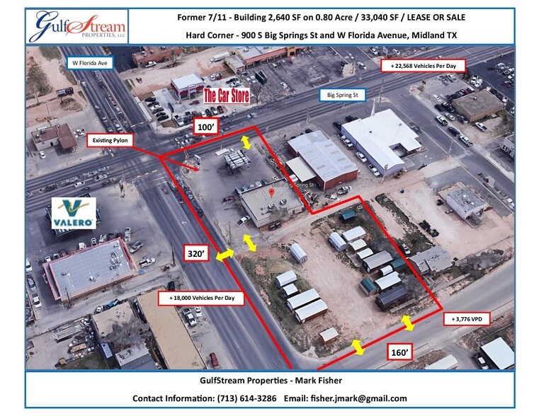 Primary Photo Of 900 S Big Spring St, Midland Convenience Store For Lease