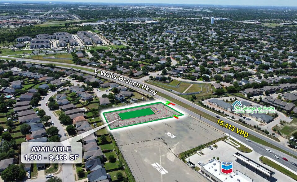 More Photos Of 1001 E Wells Branch Pky, Pflugerville General Retail For Lease
