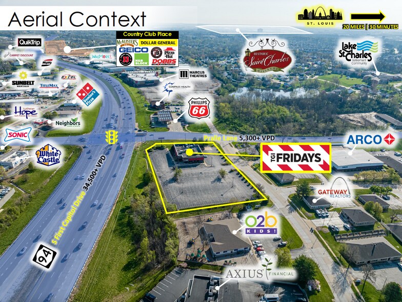 More Photos Of 2000 S 1st Capitol Dr, Saint Charles Restaurant For Lease