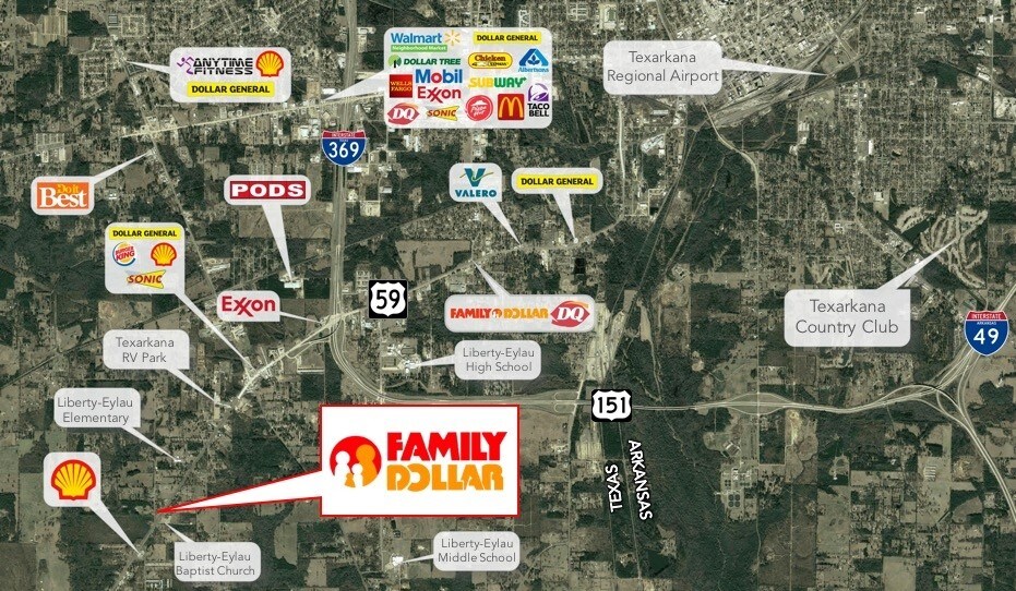 More Photos Of 5996 Us 59 S, Texarkana Freestanding For Sale