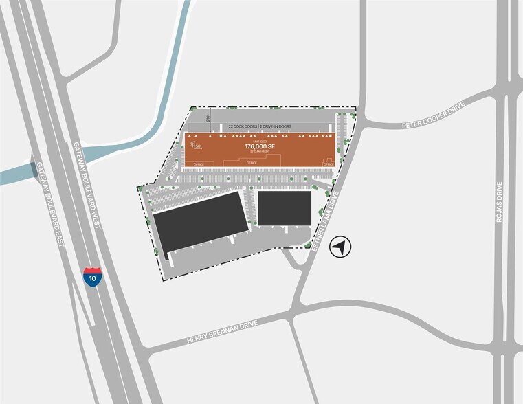 More Photos Of 12120 Esther Lama Dr, El Paso Warehouse For Lease