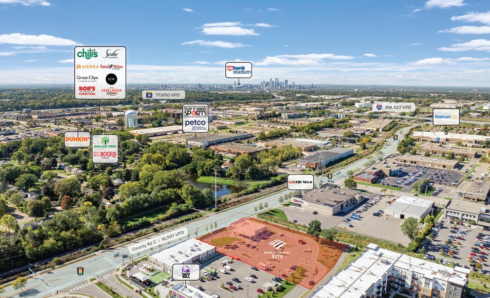 More Photos Of 1761 County Road C, Roseville Bank For Sale