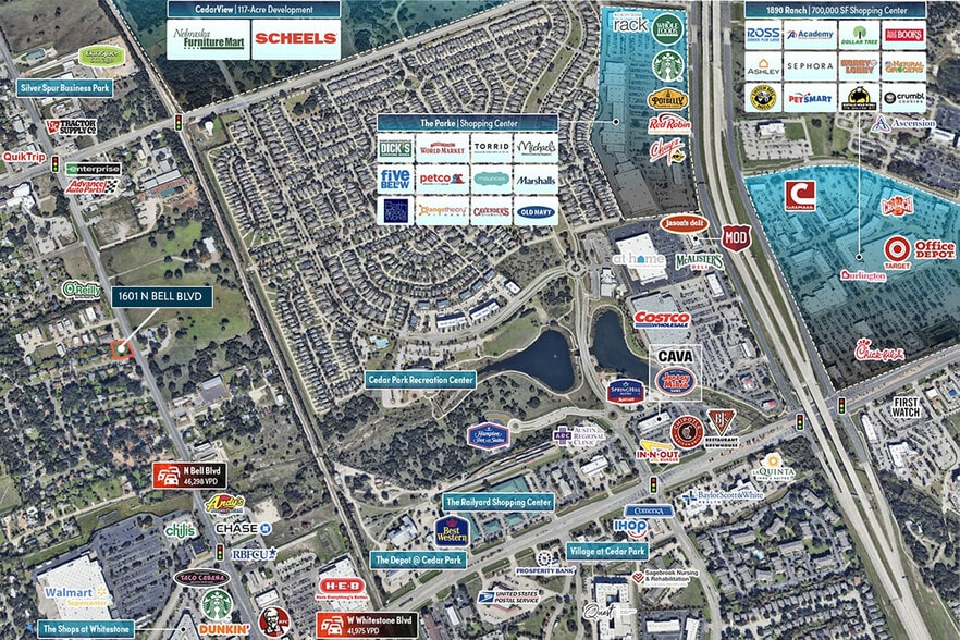 More Photos Of 1601 N Bell Blvd, Cedar Park Land For Sale