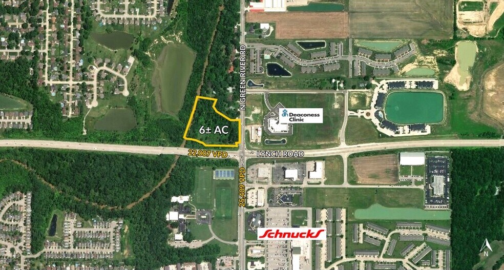 More Photos Of 3900 N Green River Rd, Evansville Land For Sale