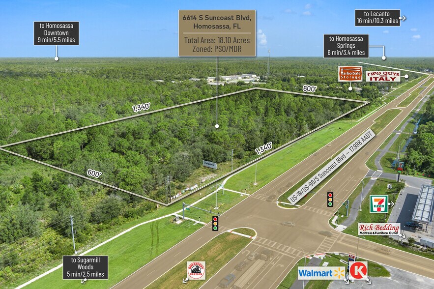 More Photos Of 6614 Suncoast blvd, Homosassa Land For Sale