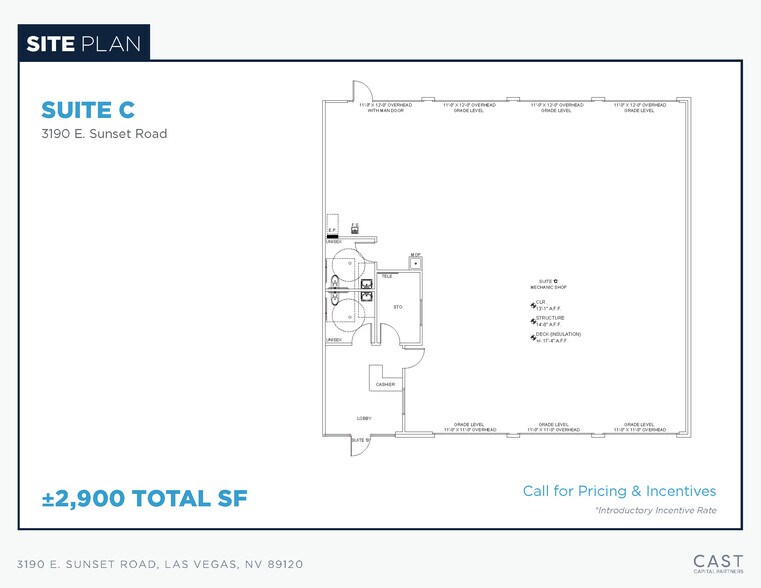 More Photos Of 3190 E Sunset Rd, Las Vegas General Retail For Sale