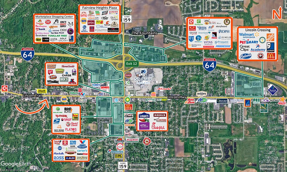 More Photos Of 10304 Lincoln Trl, Fairview Heights Office For Lease