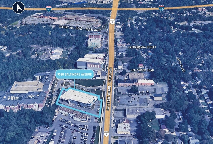 More Photos Of 9520 Baltimore Ave, College Park Freestanding For Lease