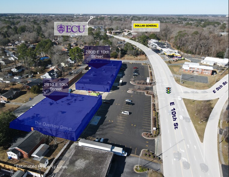 More Photos Of 2800-2810 E 10th St, Greenville Unknown For Lease