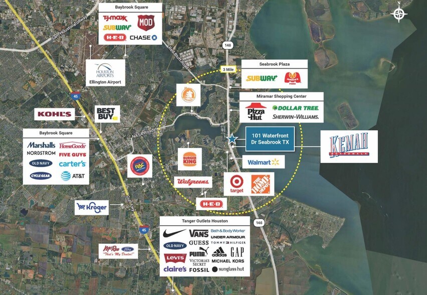 More Photos Of 101 Waterfront Dr Seabrook, Seabrook Land For Sale