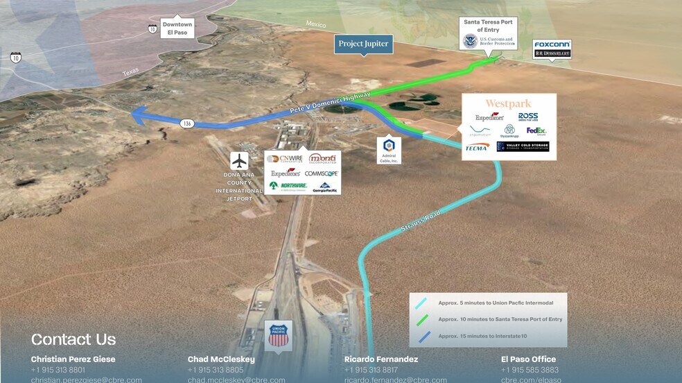 More Photos Of Industrial & Strauss Rd, Santa Teresa Industrial For Lease