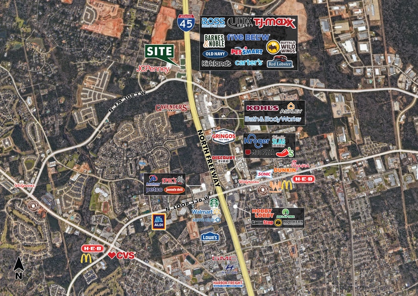 More Photos Of Teas Rd & I-45, Conroe Unknown For Lease