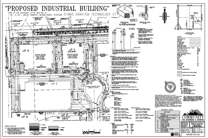 More Photos Of 51865 Danview Technology Ct, Shelby Township Warehouse For Lease