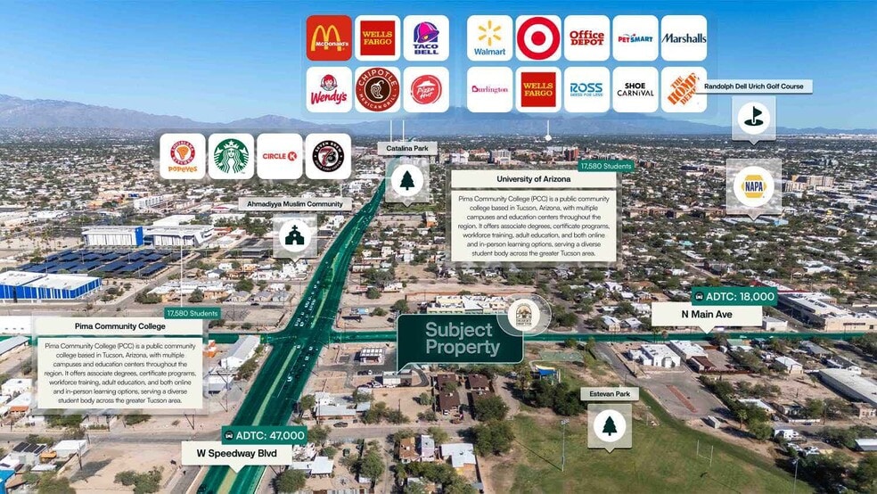 More Photos Of 419 W Speedway Blvd, Tucson Fast Food For Sale