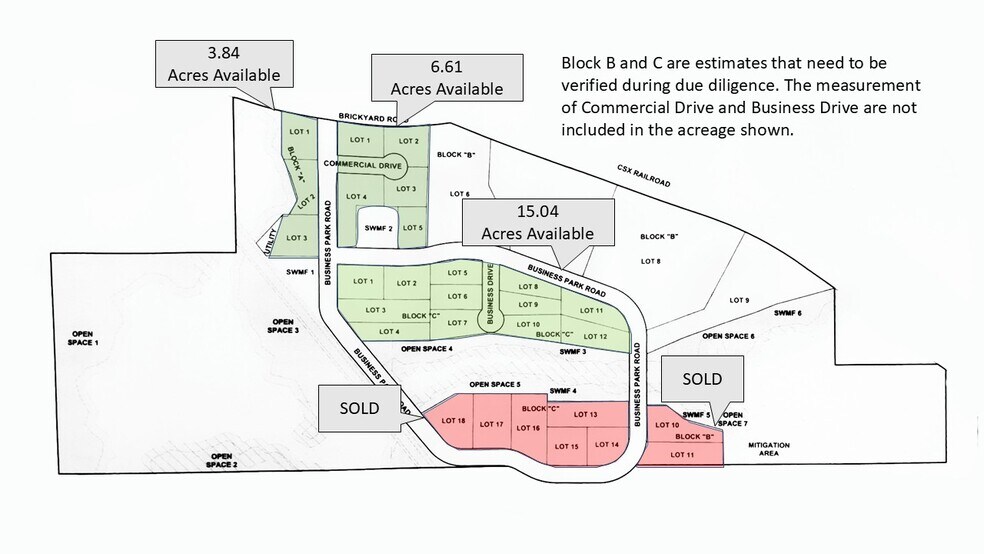 More Photos Of 132 Business Park Rd, Midway Land For Sale