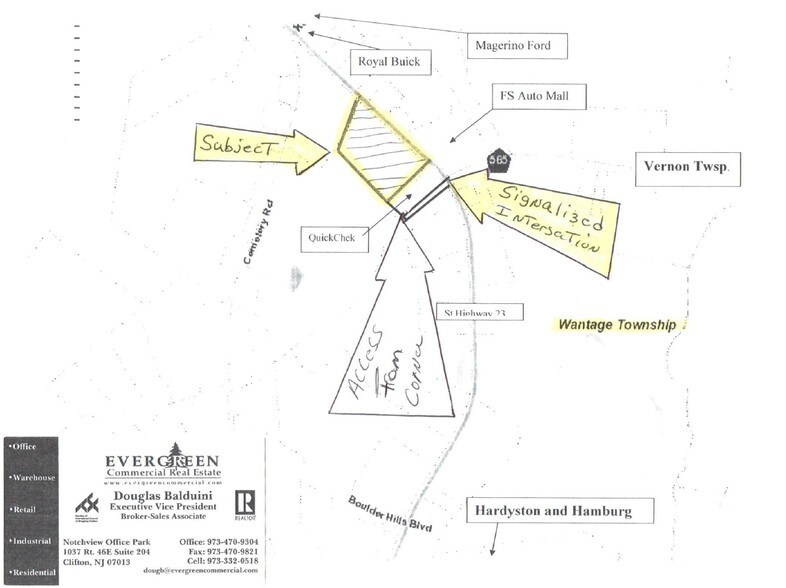 More Photos Of 270-310 Route 23, Wantage Twp Land For Sale