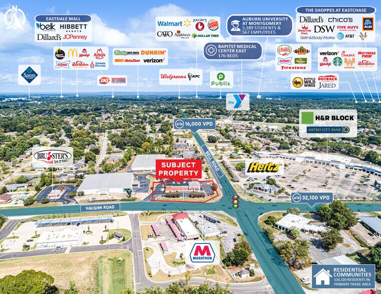 More Photos Of 6891 Vaughn Rd, Montgomery Drugstore For Sale