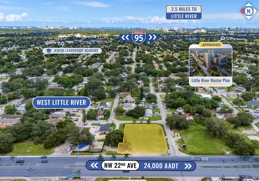 More Photos Of 8901 NW 22nd Ave, Miami Land For Sale