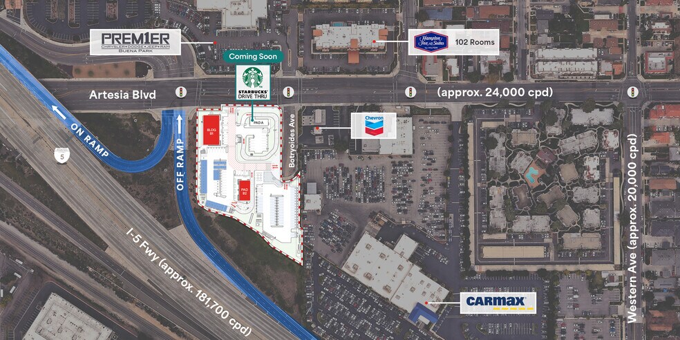 More Photos Of 6050 Artesia Blvd, Buena Park Land For Lease